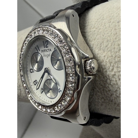 Invicta Angel Tritnite‎ 1647 New Battery Ladies Watch 38MM 7.5\